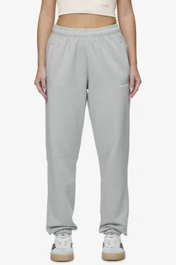 Pegador Pants|Villa High Waisted Sweat Pants White Gum Washed sky grey