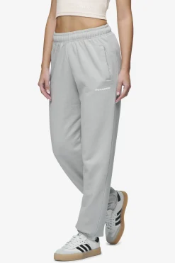 Pegador Pants|Villa High Waisted Sweat Pants White Gum Washed sky grey