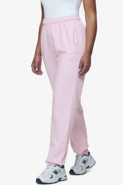 Pegador Pants|Villa High Waisted Sweat Pants White Gum Washed bubblegum