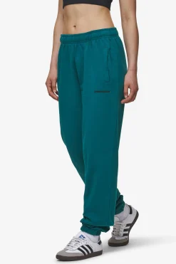 Pegador Pants|Villa High Waisted Sweat Pants Washed Urban Turquoise Black Gum