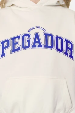Pegador Hoodies|Wayruna Oversized Hoodie Washed Coconut Milk