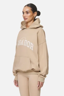 Pegador Hoodies|Wayruna Oversized Hoodie  Washed Safari Sand