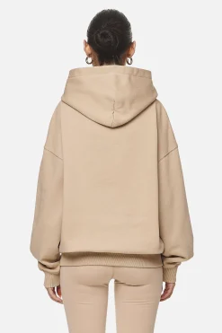 Pegador Hoodies|Wayruna Oversized Hoodie  Washed Safari Sand