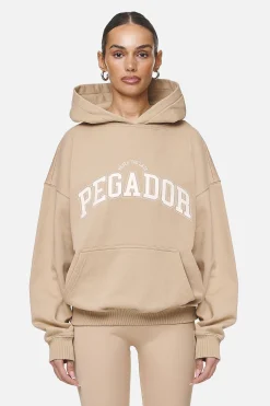 Pegador Hoodies|Wayruna Oversized Hoodie  Washed Safari Sand