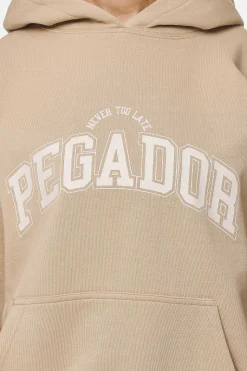 Pegador Hoodies|Wayruna Oversized Hoodie  Washed Safari Sand