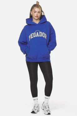 Pegador Hoodies|Wayruna Oversized Hoodie  Washed True Blue
