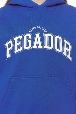 Pegador Hoodies|Wayruna Oversized Hoodie  Washed True Blue