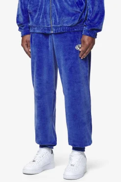 Pegador Pants & Joggers|Weaver Oversized Velour Pants Magic Violet