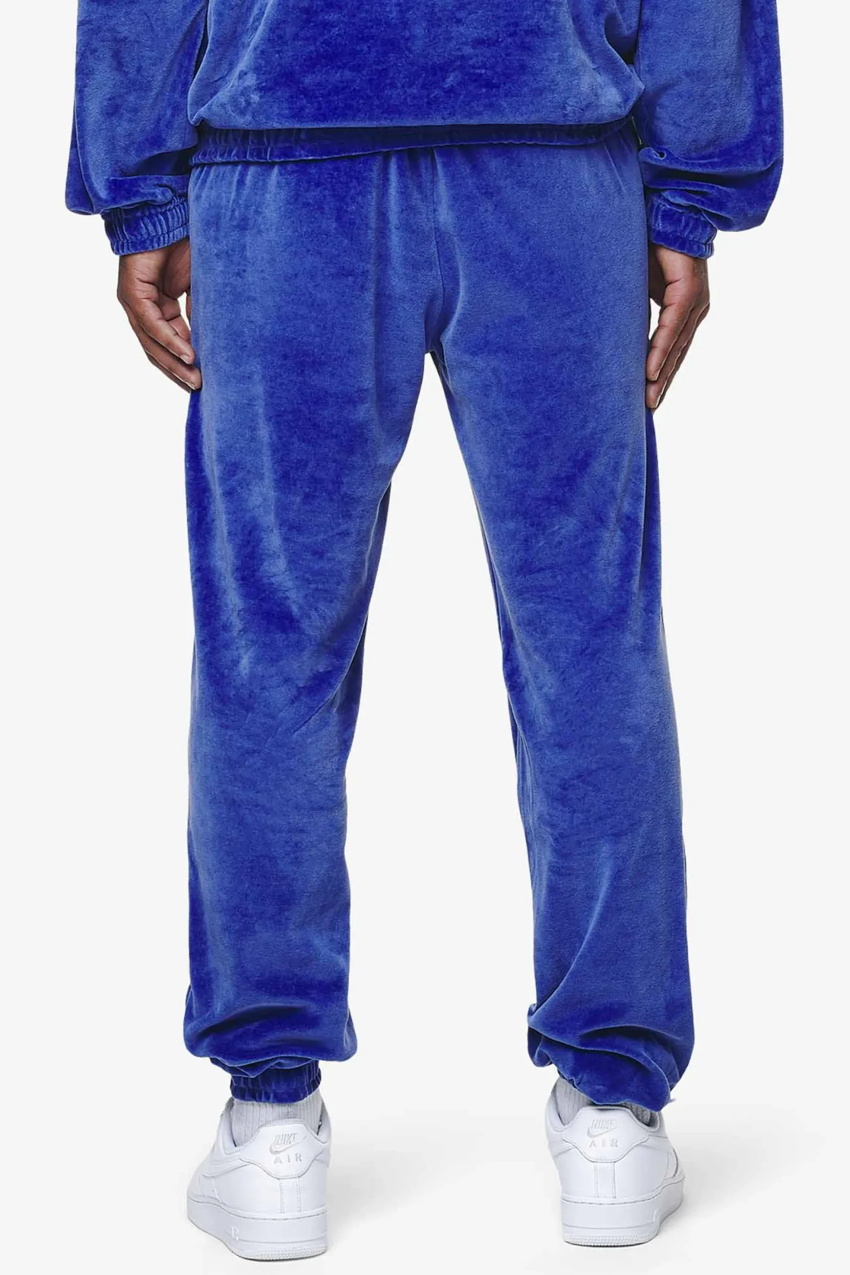 Pegador Pants & Joggers|Weaver Oversized Velour Pants Magic Violet