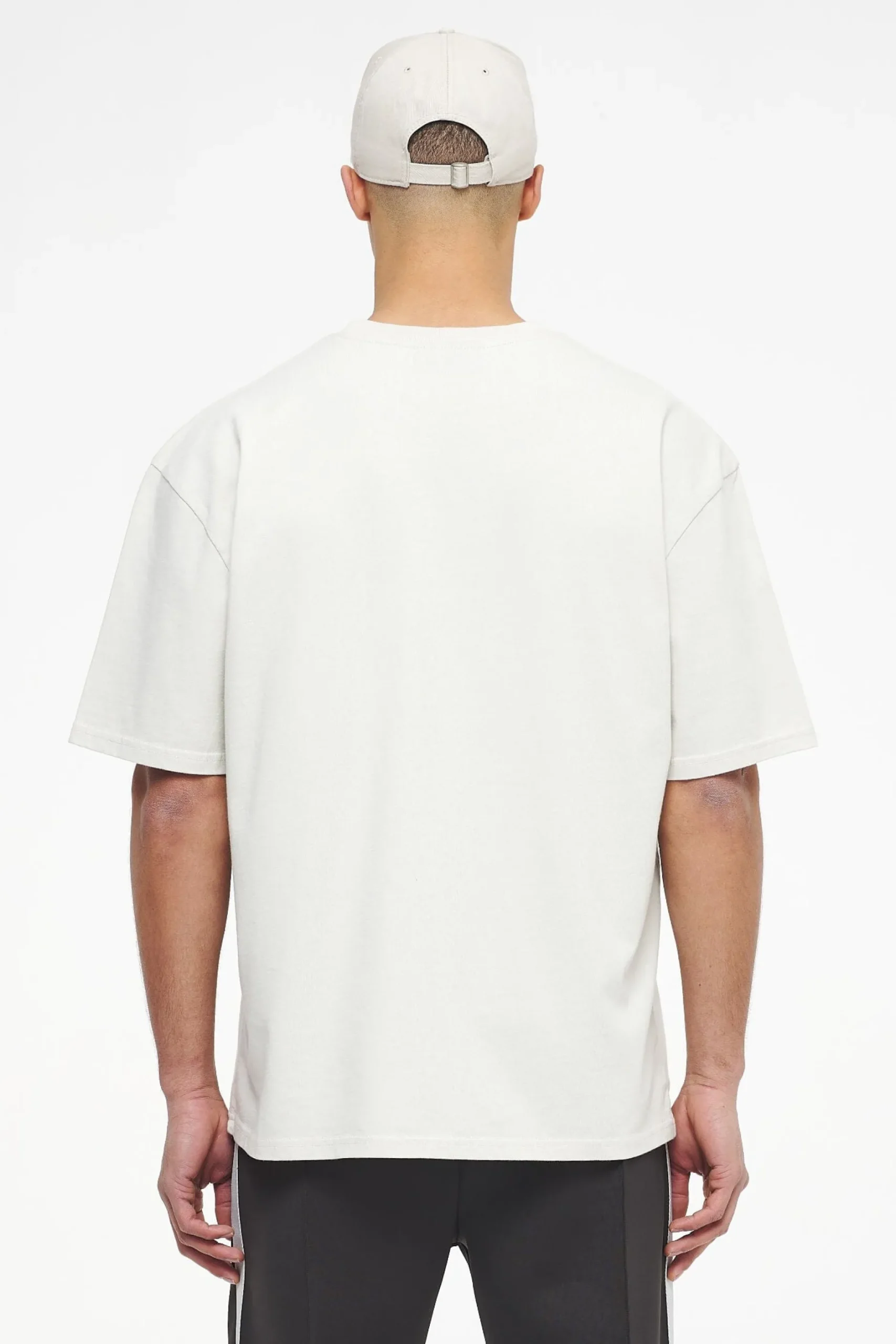 Pegador Tees|West Oversized Tee Vintage Washed Angels Cream