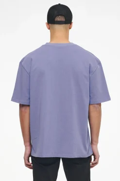 Pegador Tees|West Oversized Tee Vintage Washed Magic Violet