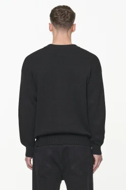 Pegador Sweaters|Knitwear|Winser Knit Sweater Onyx Black