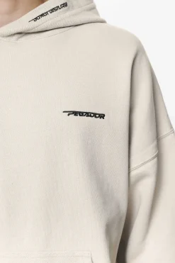 Pegador Hoodies|Wintor Inside Out Terry Boxy Hoodie Washed Dust Cream