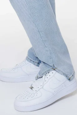 Pegador Jeans|Withy Distressed Ankle Jeans Washed Light Blue