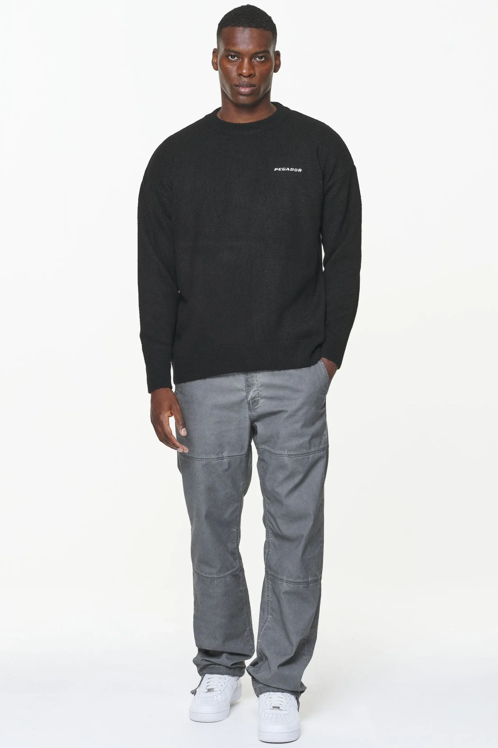 Pegador Pants & Joggers|Wollam Worker Pants Faded Dark Grey