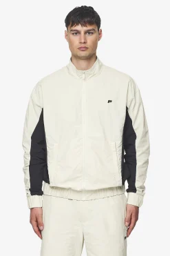 Pegador Track Jackets|Wolsey Track Jacket Salty Cream Black
