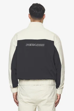 Pegador Track Jackets|Wolsey Track Jacket Salty Cream Black