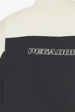 Pegador Track Jackets|Wolsey Track Jacket Salty Cream Black