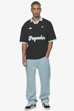 Pegador Tees|Worden Boxy Trikot Black