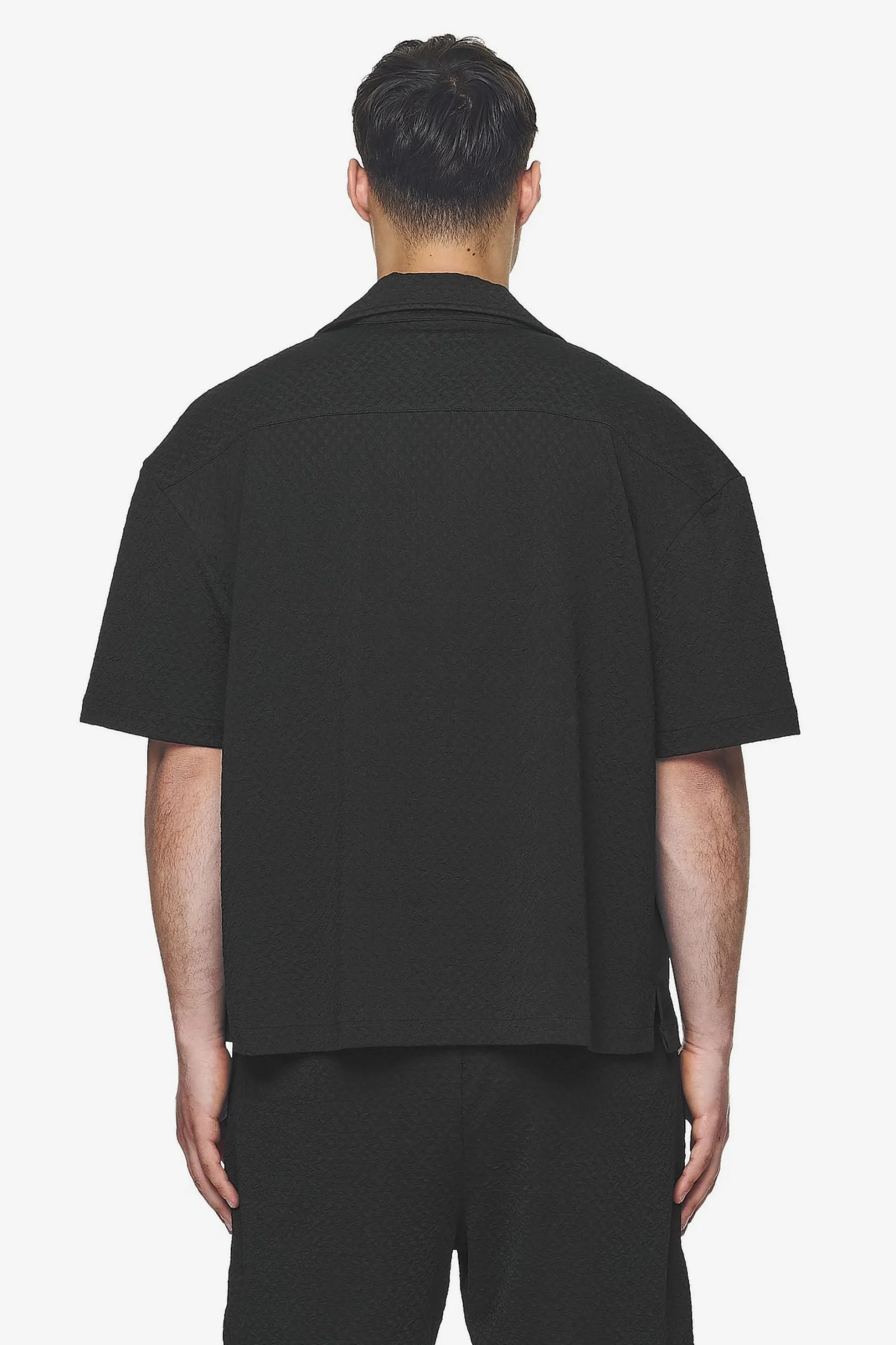 Pegador Shirts|Wyton Structured Summer Shirt Black