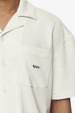Pegador Shirts|Wyton Structured Summer Shirt Salty cream