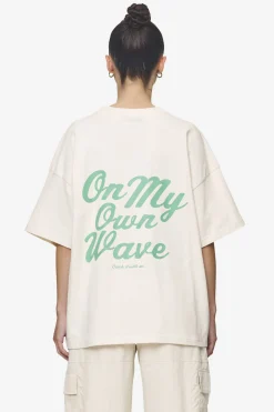 Pegador Tees|Yebra Heavy Oversized Tee Washed coast sand