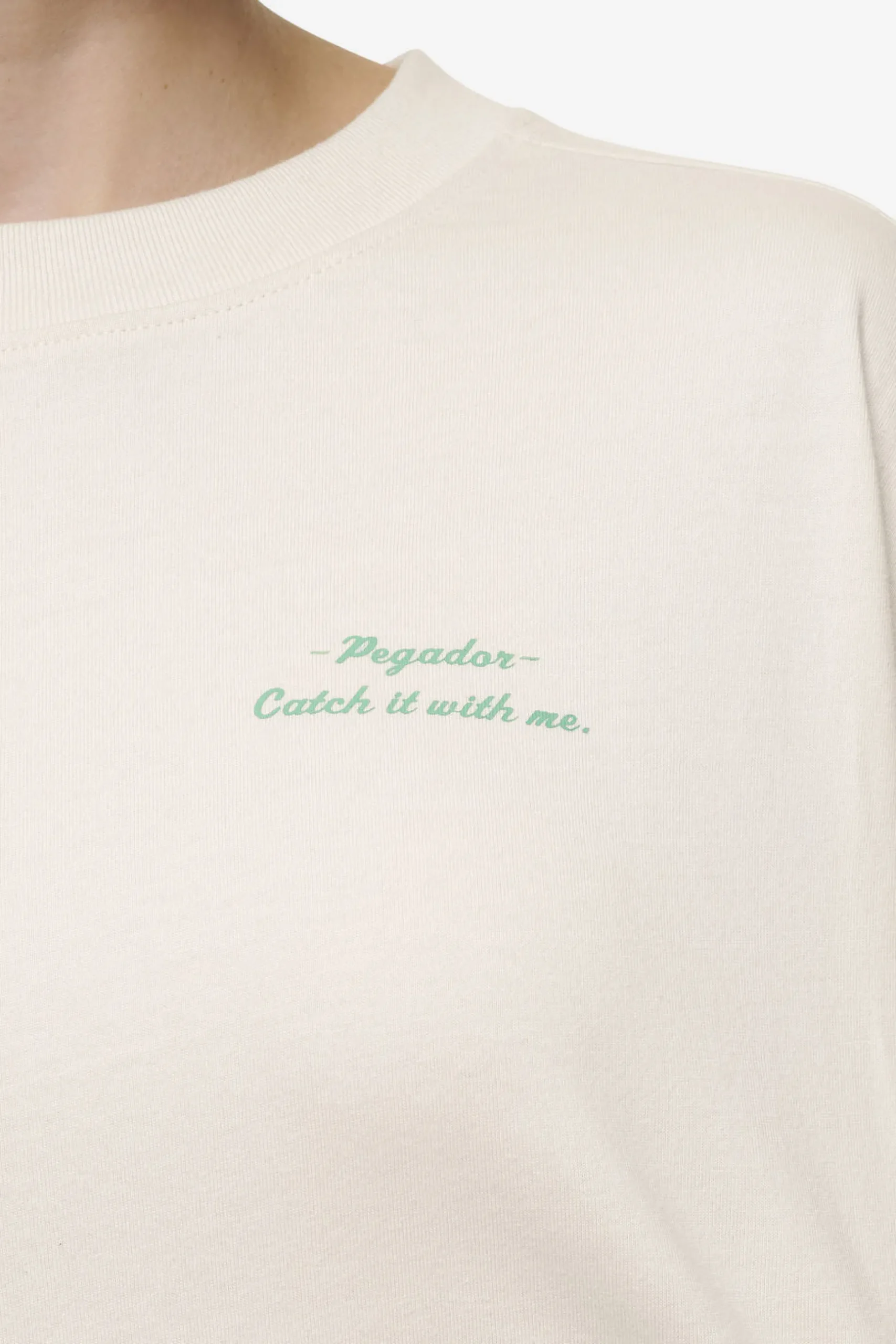 Pegador Tees|Yebra Heavy Oversized Tee Washed coast sand