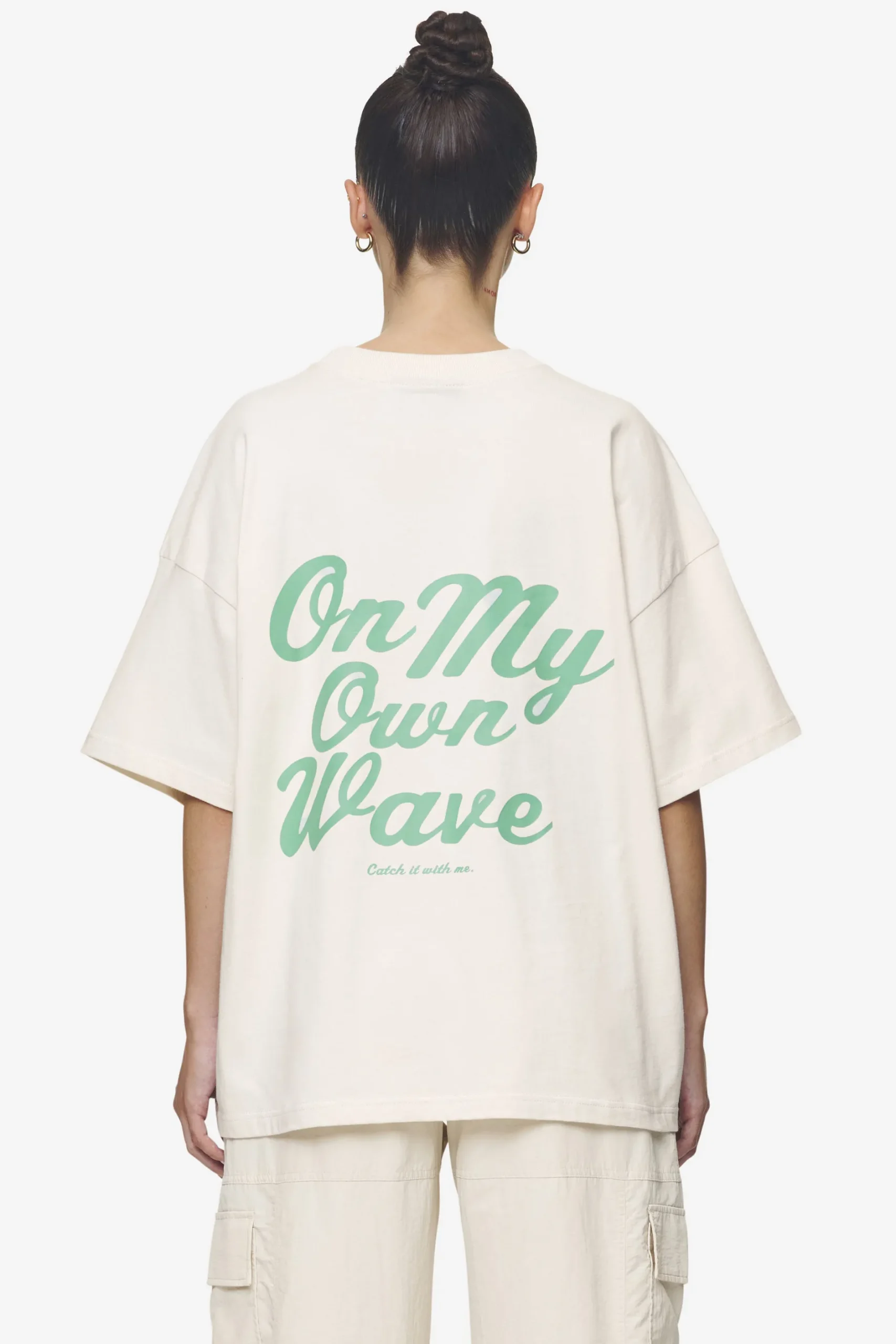 Pegador Tees|Yebra Heavy Oversized Tee Washed coast sand
