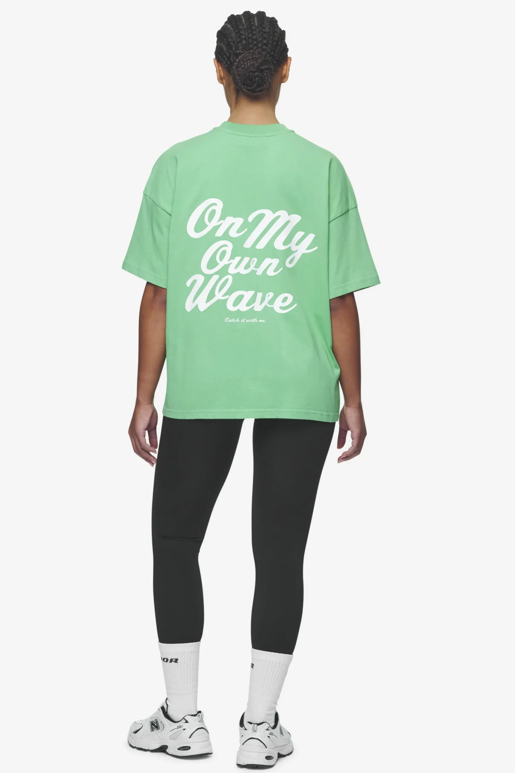 Pegador Tees|Yebra Heavy Oversized Tee Washed peppermint green