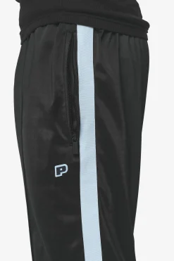 Pegador Pants & Joggers|Zeno Track Pants Black Baby Blue