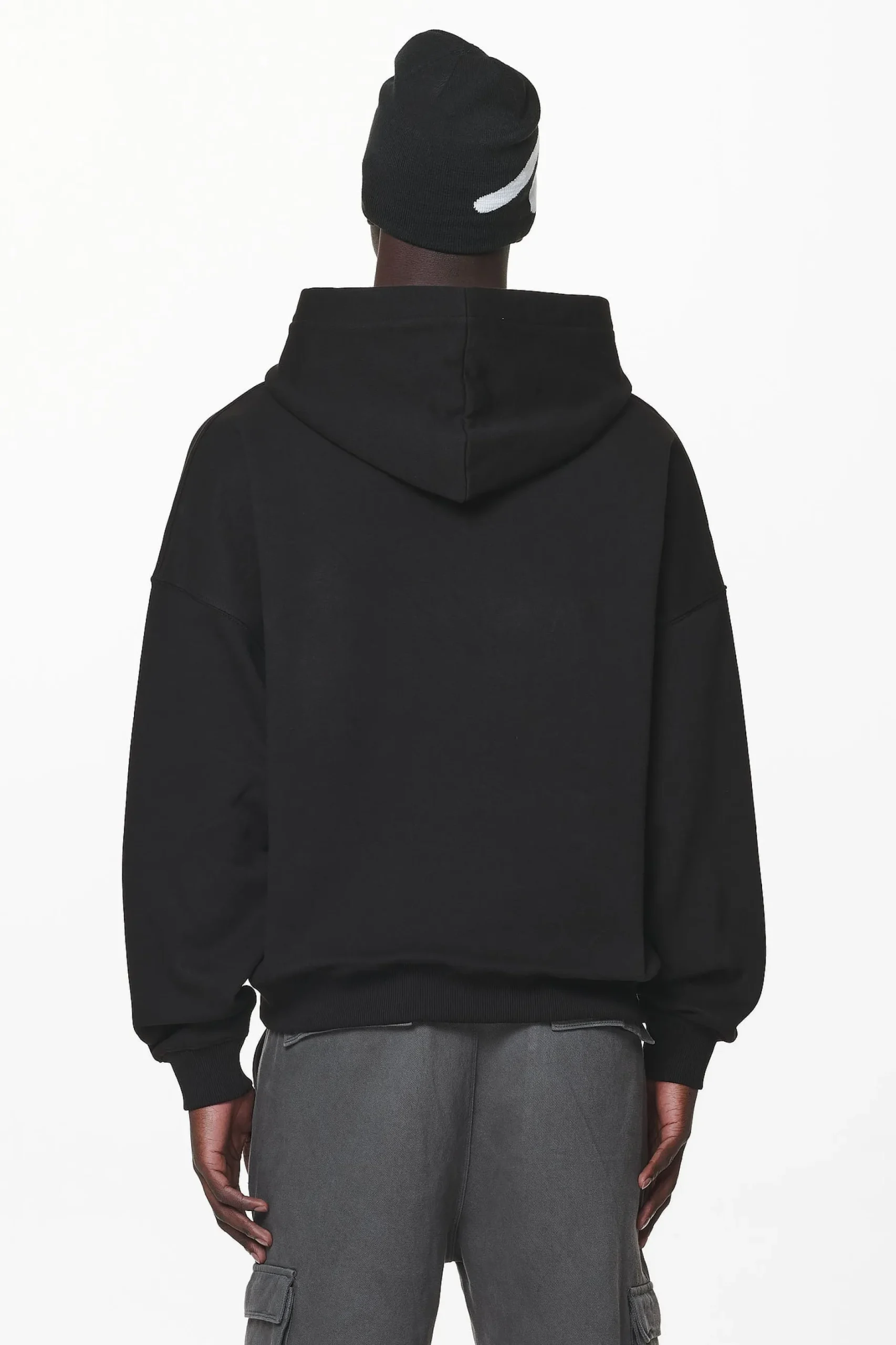 Pegador Hoodies|Zero Boxy Hoodie Black