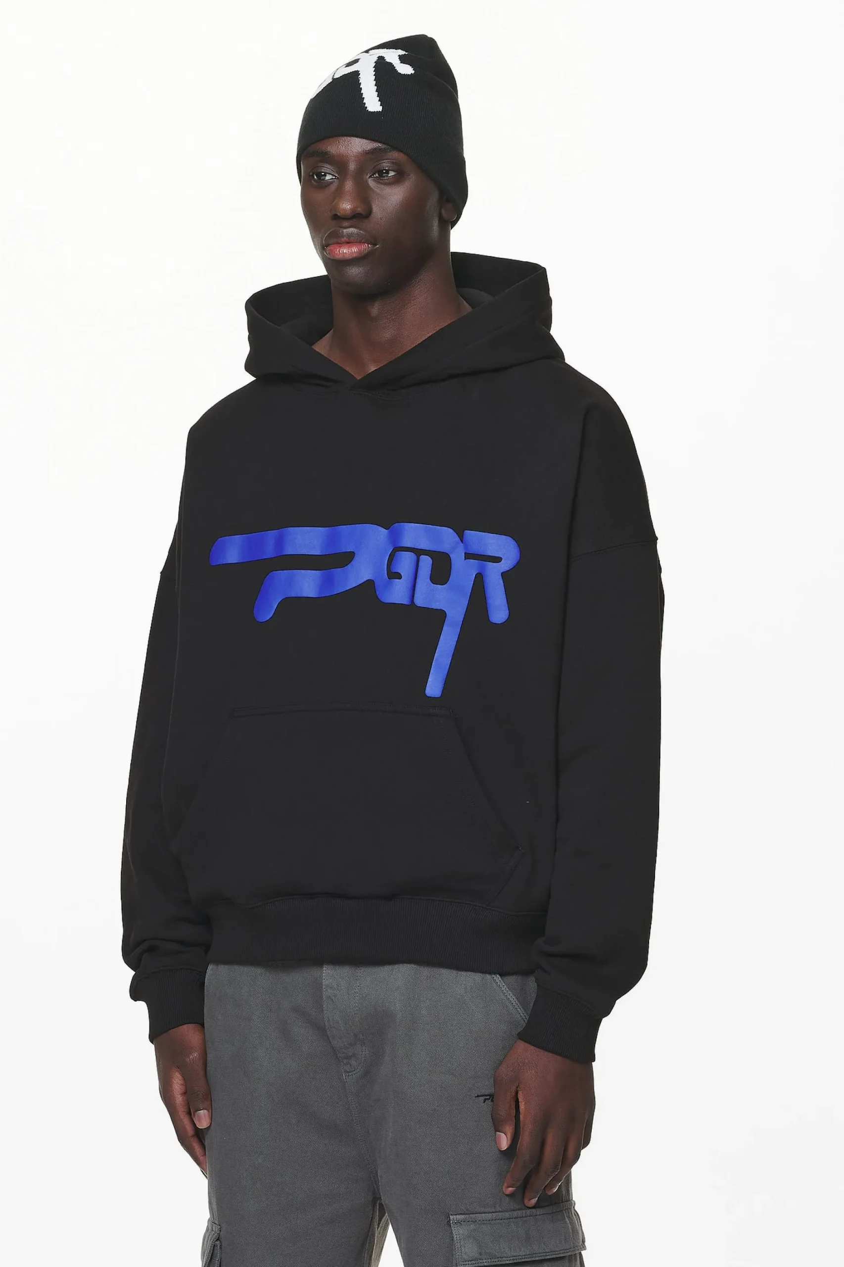 Pegador Hoodies|Zero Boxy Hoodie Black