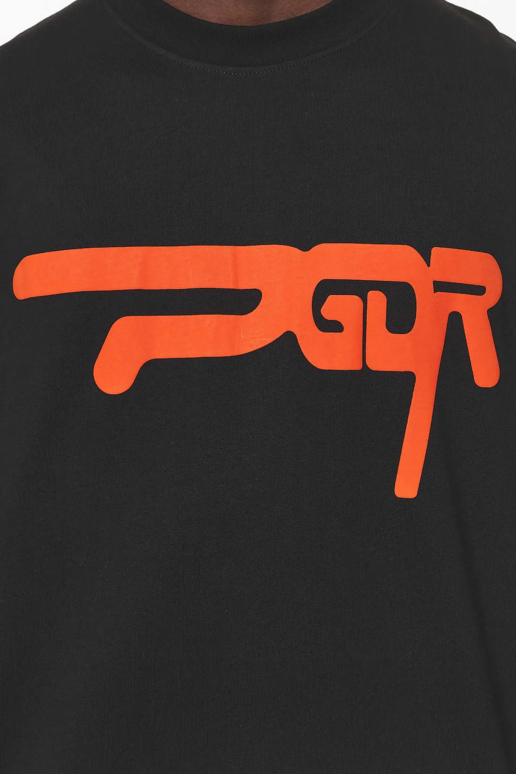 Pegador Tees|Zero Boxy Tee Black