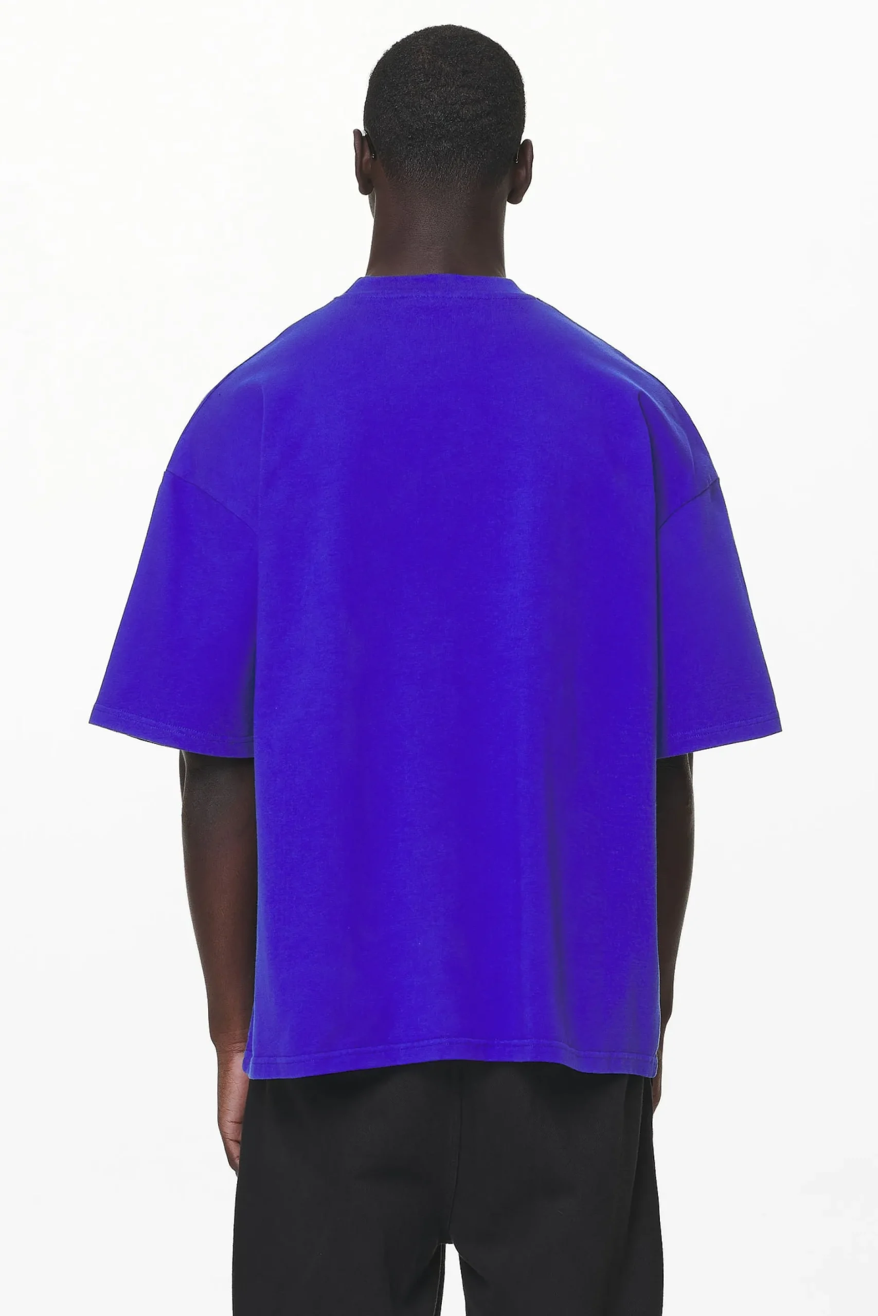Pegador Tees|Zero Boxy Tee Washed Endless Blue