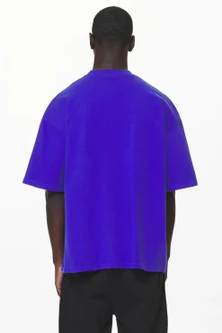 Pegador Tees|Zero Boxy Tee Washed Endless Blue