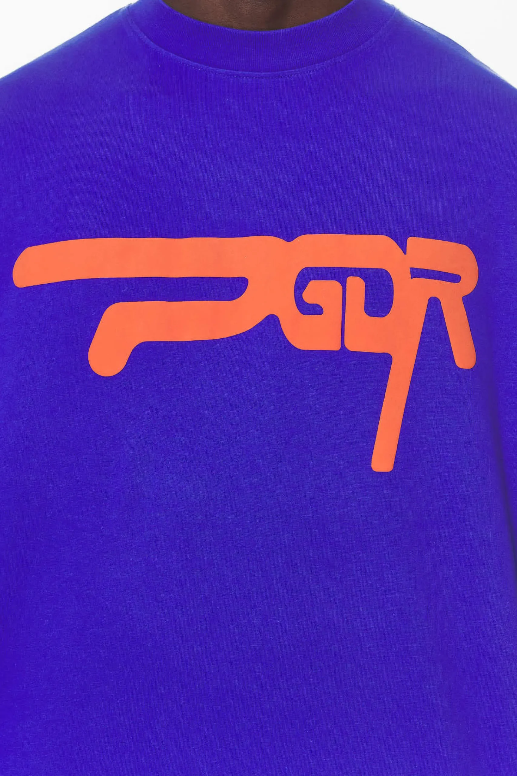 Pegador Tees|Zero Boxy Tee Washed Endless Blue