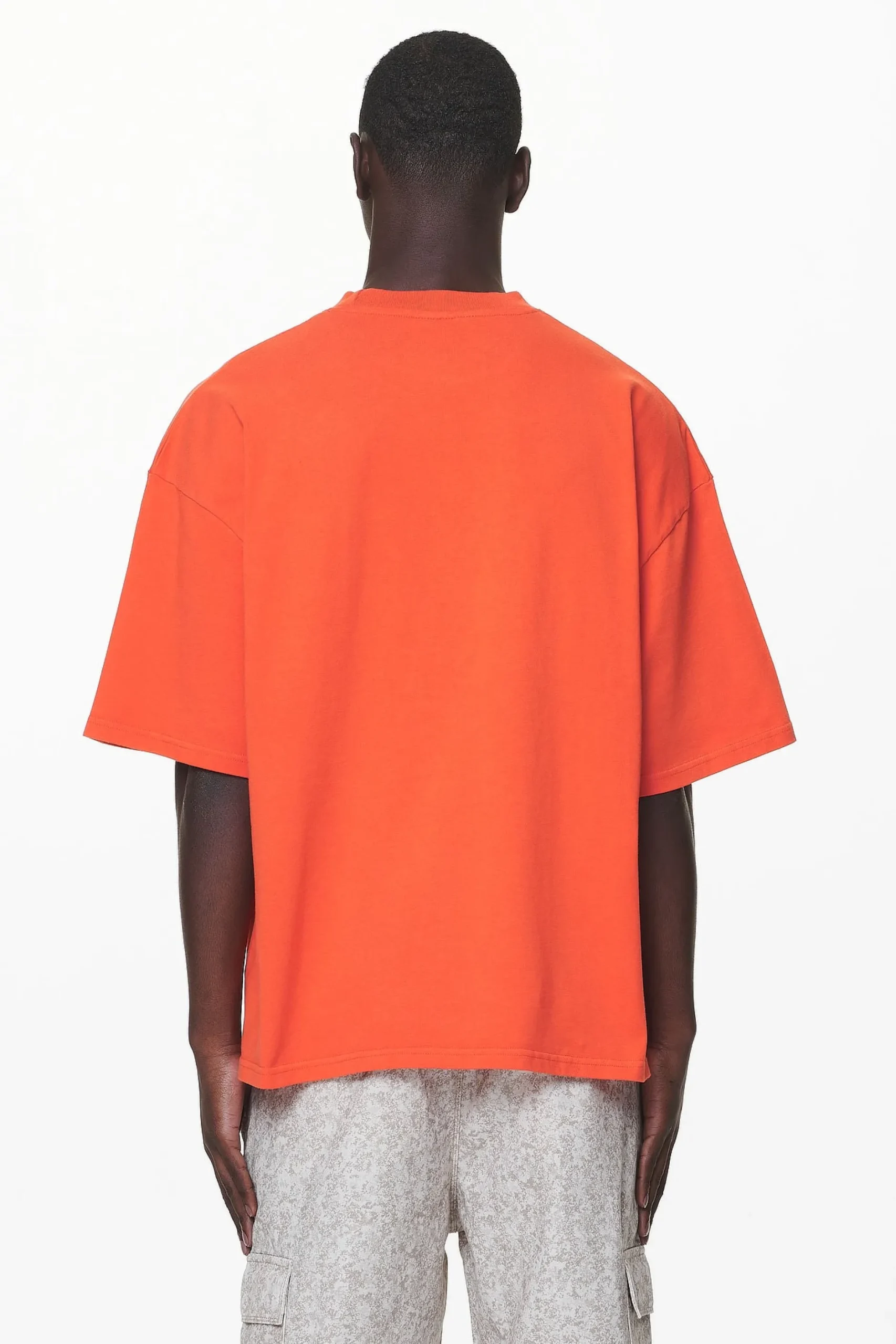 Pegador Tees|Zero Boxy Tee Washed Signal Red