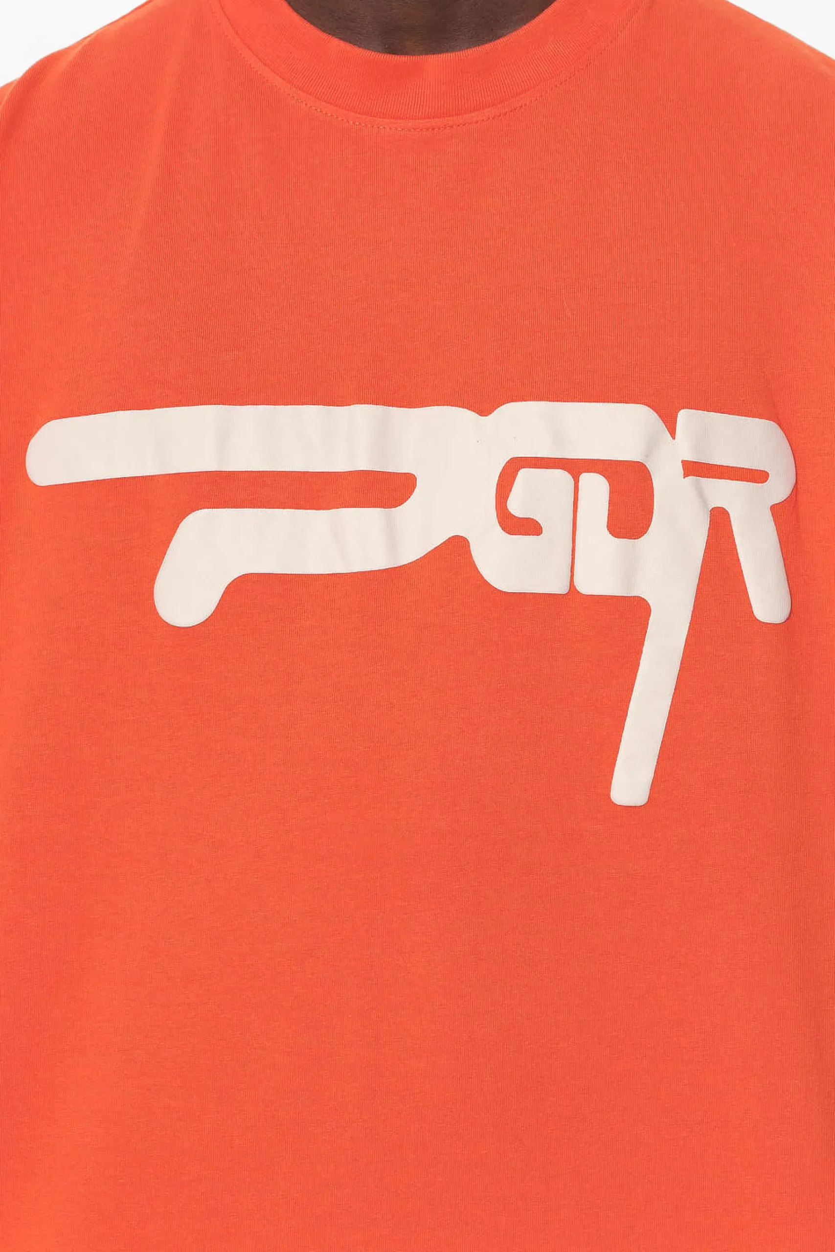 Pegador Tees|Zero Boxy Tee Washed Signal Red
